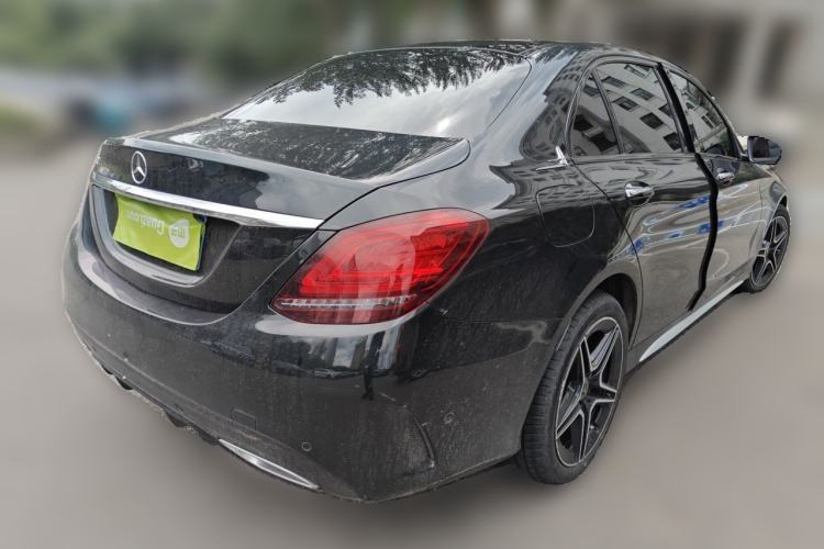 Used Mercedes-Benz C-Class 2021 C 260 L Sport Edition Star Collection Rear Right 45 Deg