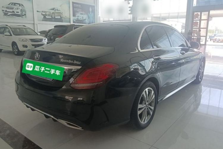 Used Mercedes-Benz C-Class 2021 C 200 L Fashion Edition Sport Version Rear Right 45 Deg
