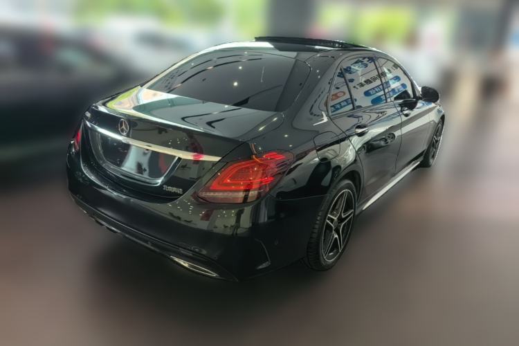 Used Mercedes-Benz C-Class 2021 C 260 L Sport Edition Star Collection Rear Right 45 Deg