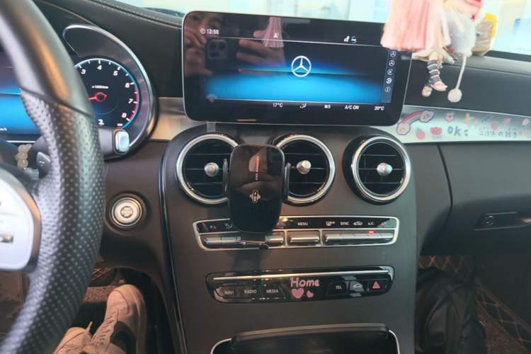 Used Mercedes-Benz C-Class 2021 C 200 L Fashion Edition Sport Version Audio And AC Panel