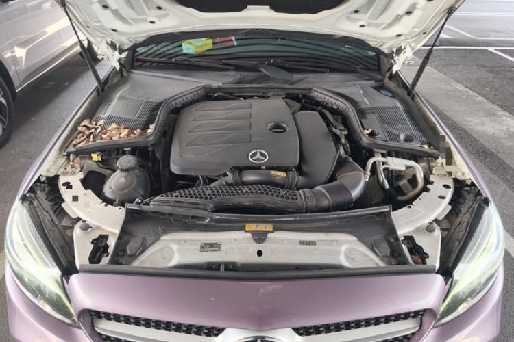 Used Mercedes-Benz C-Class 2021 C 200 L Fashion Edition Sport Version Engine Bay