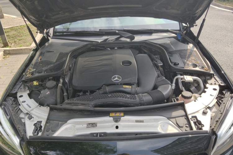 Used Mercedes-Benz C-Class 2021 C 260 L Sport Edition Star Collection Engine Bay
