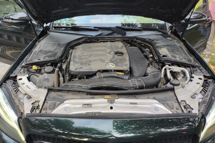 Used Mercedes-Benz C-Class 2021 C 260 L Sport Edition Star Collection Engine Bay