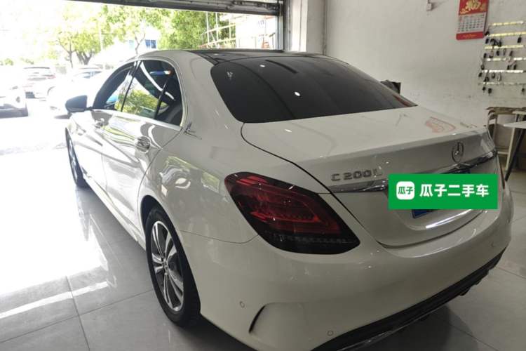 Used Mercedes-Benz C-Class 2021 C 200 L Fashion Edition Sport Version Rear Left 45 Deg
