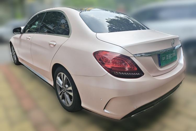 Used Mercedes-Benz C-Class 2021 C 200 L Fashion Edition Sport Version Rear Left 45 Deg