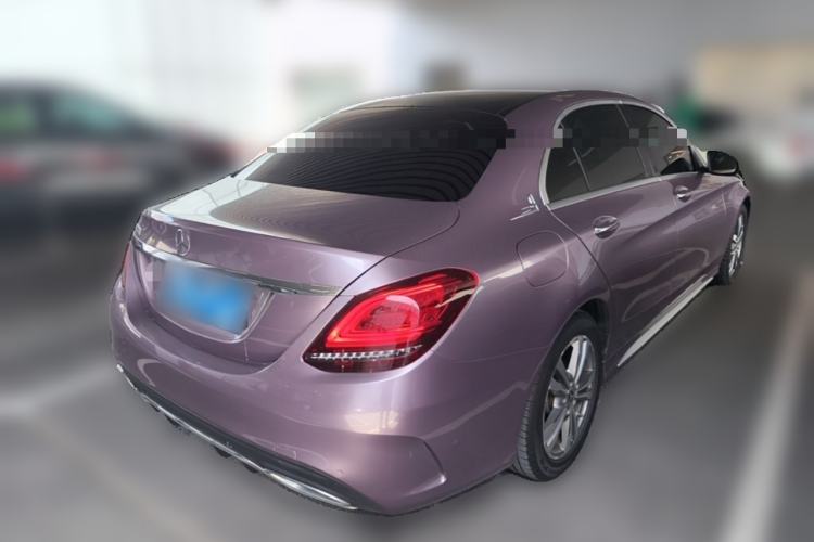 Used Mercedes-Benz C-Class 2021 C 200 L Fashion Edition Sport Version Rear Right 45 Deg