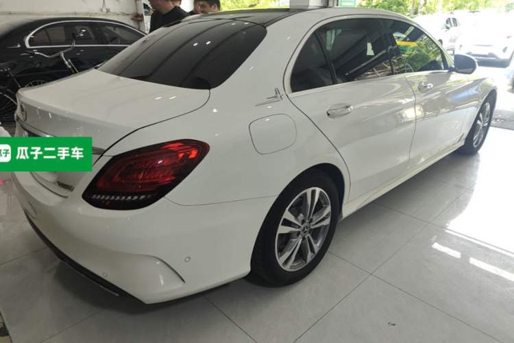 Used Mercedes-Benz C-Class 2021 C 200 L Fashion Edition Sport Version Rear Right 45 Deg