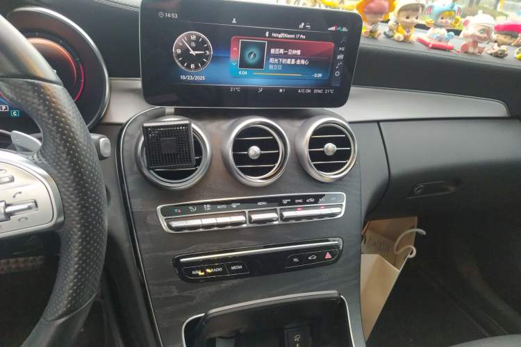 Used Mercedes-Benz C-Class 2021 C 260 Coupe Audio And AC Panel