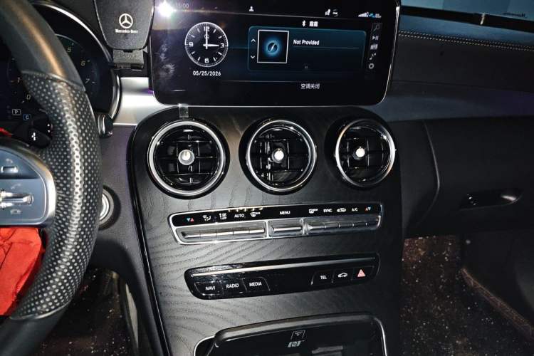 Used Mercedes-Benz C-Class 2021 C 260 L Sport Edition Audio And AC Panel