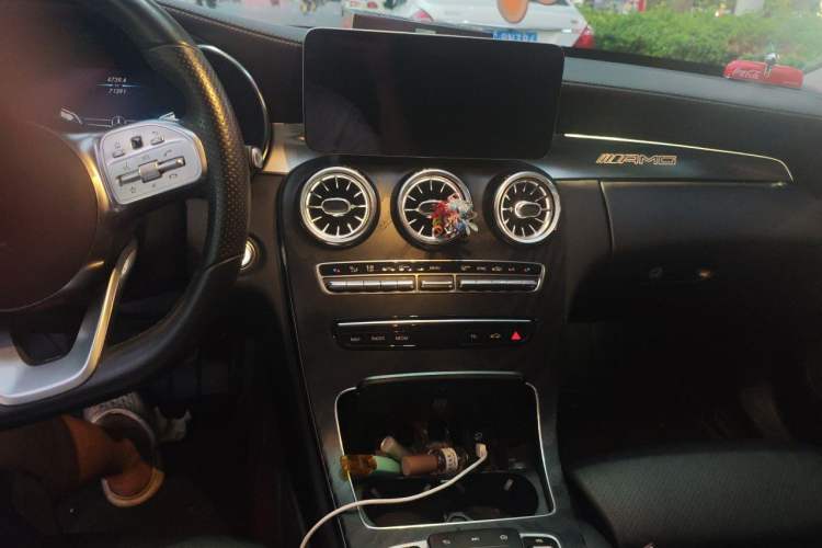 Used Mercedes-Benz C-Class 2021 C 260 L Sport Edition Audio And AC Panel