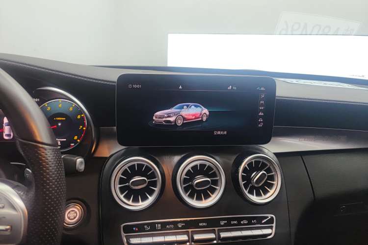 Used Mercedes-Benz C-Class 2021 C 200 L Fashion Edition Sport Version Audio And AC Panel