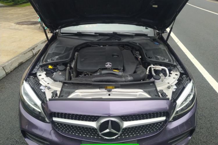 Used Mercedes-Benz C-Class 2021 C 260 Coupe Engine Bay