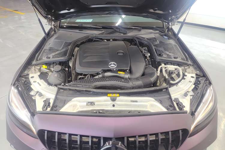 Used Mercedes-Benz C-Class 2021 C 200 L Fashion Edition Sport Version Engine Bay