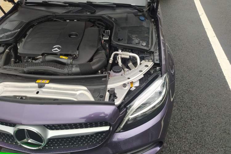 Used Mercedes-Benz C-Class 2021 C 260 Coupe Engine Bay Left