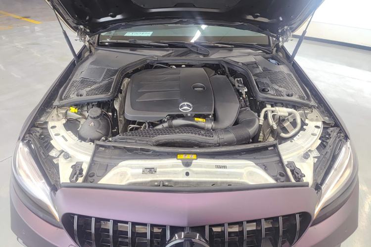 Used Mercedes-Benz C-Class 2021 C 200 L Fashion Edition Sport Version Engine Bay