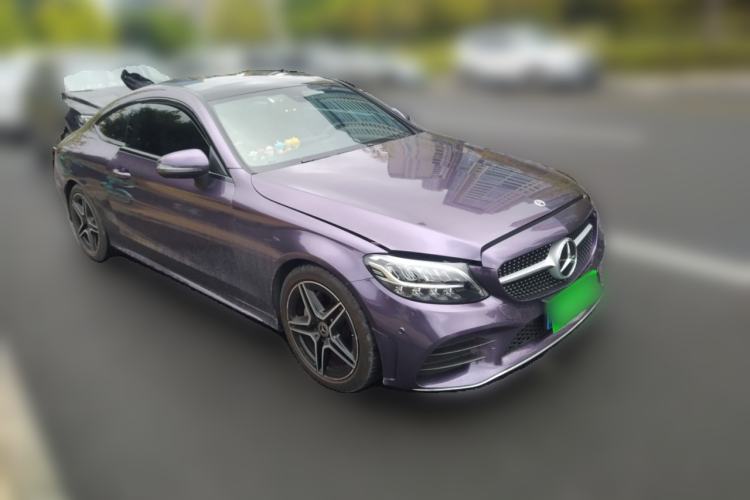 Used Mercedes-Benz C-Class 2021 C 260 Coupe Front Right 45 Deg