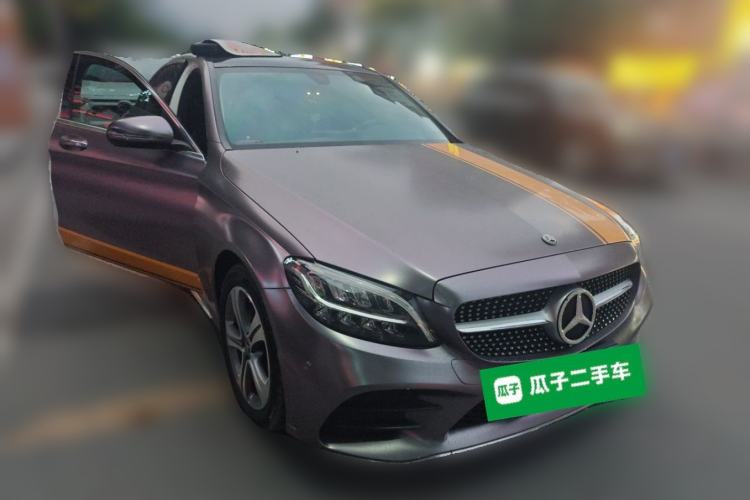Used Mercedes-Benz C-Class 2021 C 260 L Sport Edition Front Right 45 Deg