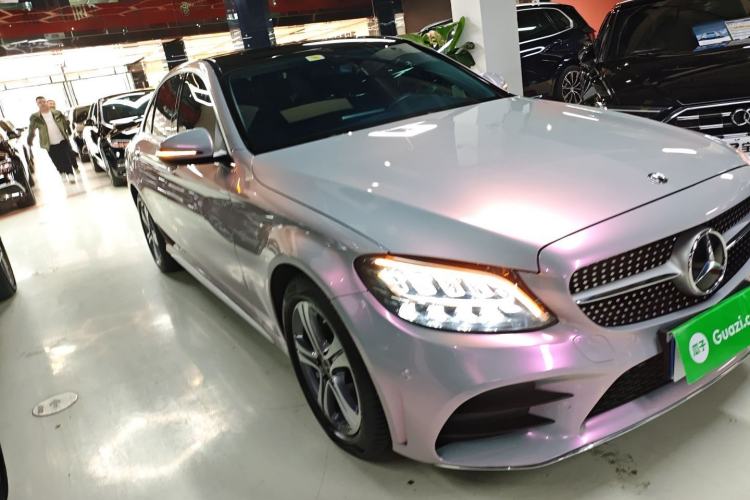 Used Mercedes-Benz C-Class 2021 C 260 L Sport Edition Front Right 45 Deg