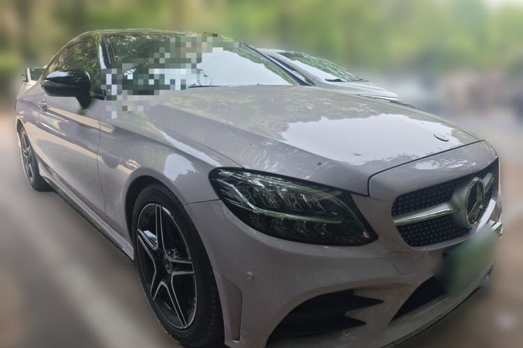 Used Mercedes-Benz C-Class 2021 C 260 Coupe Front Right 45 Deg