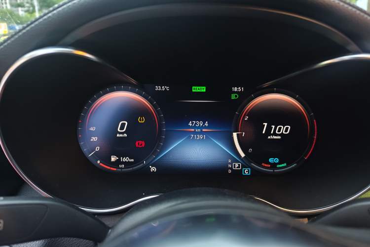 Used Mercedes-Benz C-Class 2021 C 260 L Sport Edition Instrument Cluster