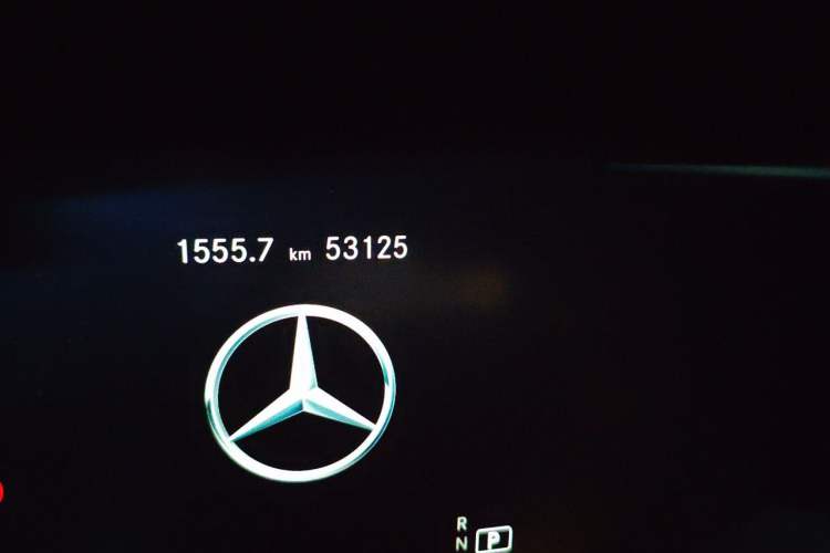 Used Mercedes-Benz C-Class 2021 C 260 L Sport Edition Odometer Close Up