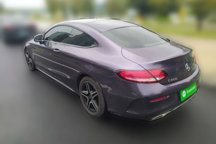 Used Mercedes-Benz C-Class 2021 C 260 Coupe Rear Left 45 Deg