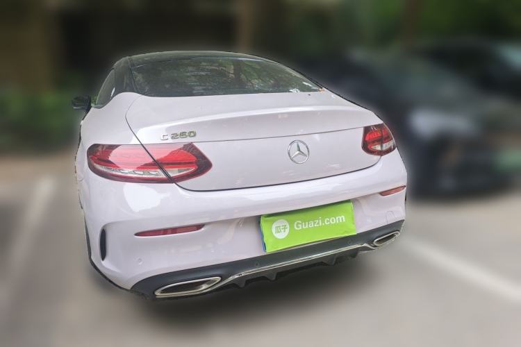 Used Mercedes-Benz C-Class 2021 C 260 Coupe Rear Left 45 Deg