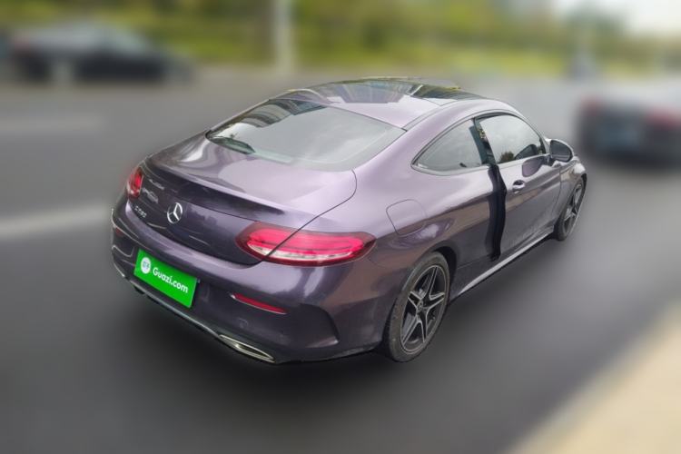 Used Mercedes-Benz C-Class 2021 C 260 Coupe Rear Right 45 Deg