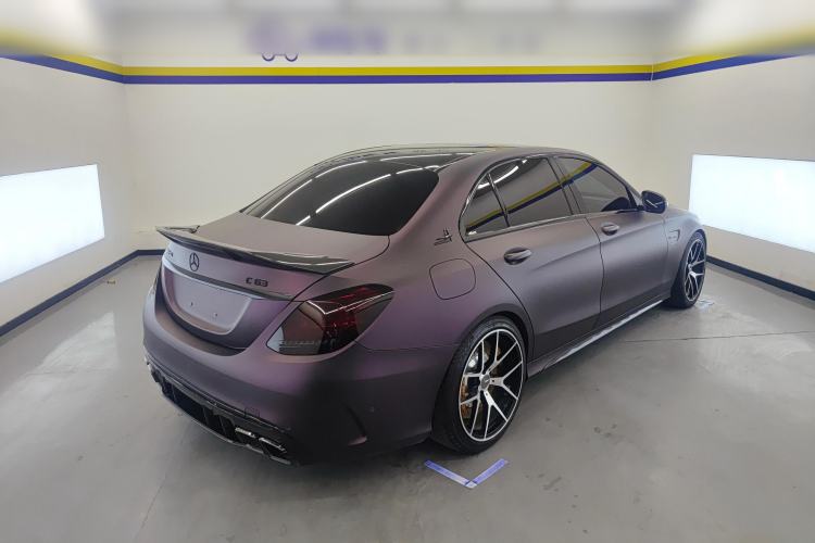 Used Mercedes-Benz C-Class 2021 C 200 L Fashion Edition Sport Version Rear Right 45 Deg