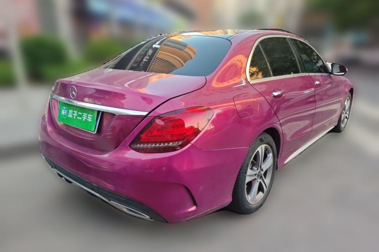 Used Mercedes-Benz C-Class 2021 C 260 L Sport Edition Rear Right 45 Deg
