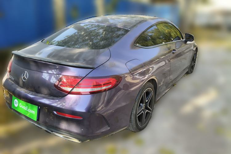 Used Mercedes-Benz C-Class 2021 C 260 Coupe Rear Right 45 Deg