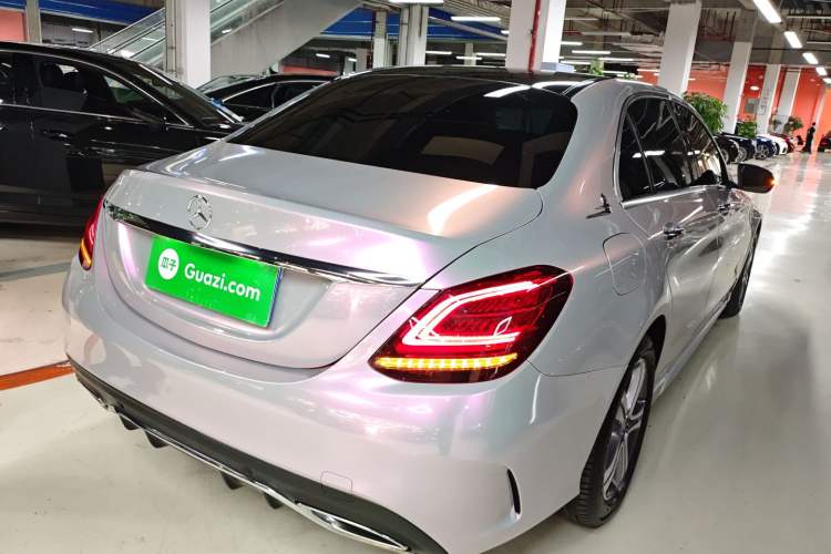 Used Mercedes-Benz C-Class 2021 C 260 L Sport Edition Rear Right 45 Deg