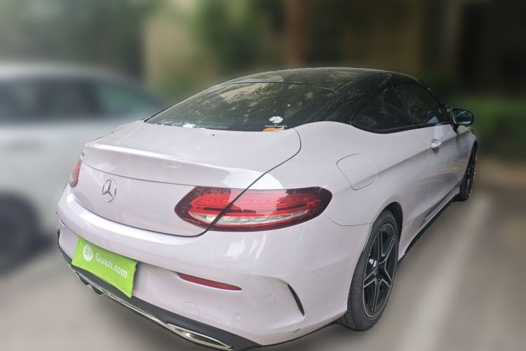 Used Mercedes-Benz C-Class 2021 C 260 Coupe Rear Right 45 Deg