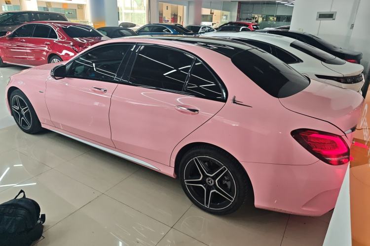 Used Mercedes-Benz C-Class 2021 C 260 L Sport Edition Star Collection Rear Left 45 Deg