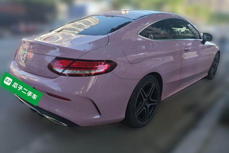 Used Mercedes-Benz C-Class 2021 C 260 Coupe Rear Right 45 Deg