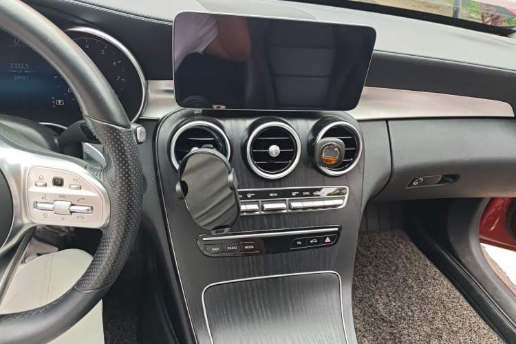 Used Mercedes-Benz C-Class 2021 C 200 L Fashion Edition Sport Version Audio And AC Panel