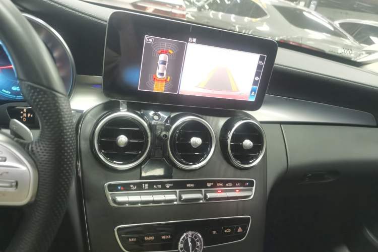 Used Mercedes-Benz C-Class 2021 C 260 L Sport Edition Star Collection Audio And AC Panel