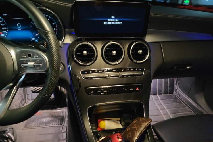 Used Mercedes-Benz C-Class 2021 C 200 L Fashion Edition Sport Version Audio And AC Panel