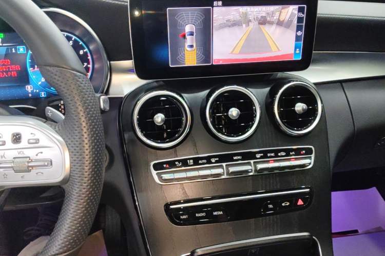 Used Mercedes-Benz C-Class 2021 C 260 L Sport Edition Audio And AC Panel