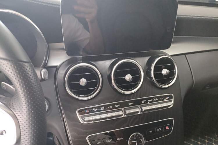 Used Mercedes-Benz C-Class 2021 C 260 L Sport Edition Star Collection Audio And AC Panel
