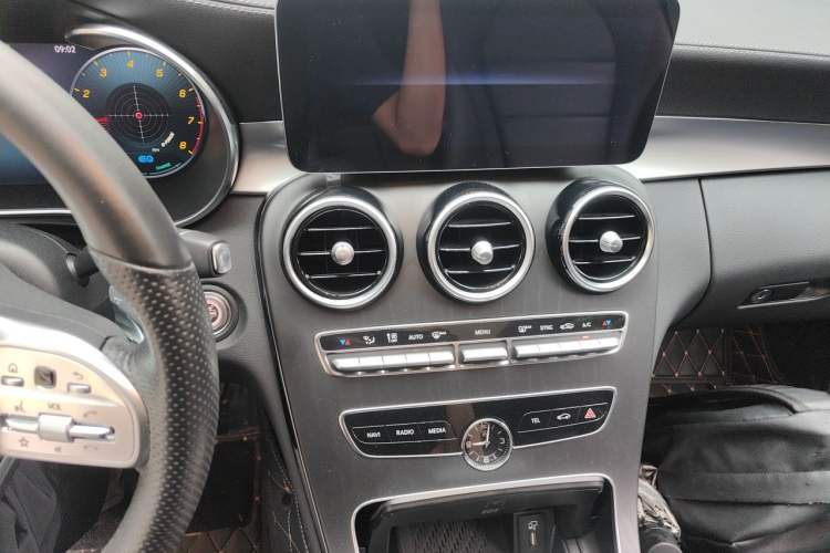 Used Mercedes-Benz C-Class 2021 C 260 L Sport Edition Star Collection Audio And AC Panel