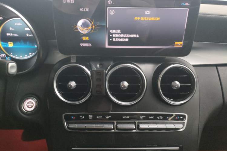 Used Mercedes-Benz C-Class 2021 C 200 L Fashion Edition Sport Version Audio And AC Panel