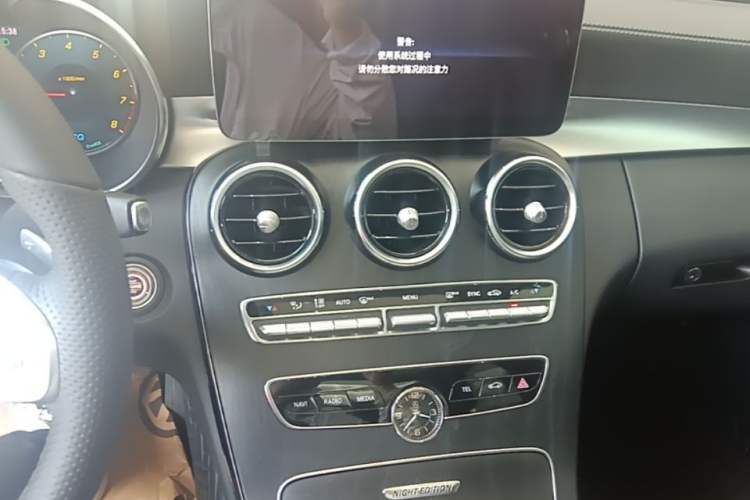 Used Mercedes-Benz C-Class 2021 C 260 L Sport Edition Star Collection Audio And AC Panel