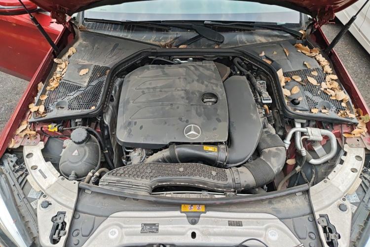 Used Mercedes-Benz C-Class 2021 C 200 L Fashion Edition Sport Version Engine Bay