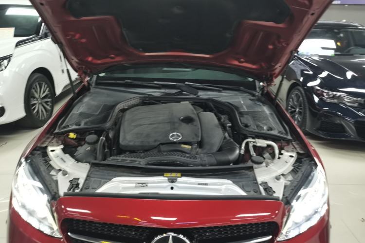 Used Mercedes-Benz C-Class 2021 C 260 L Sport Edition Star Collection Engine Bay