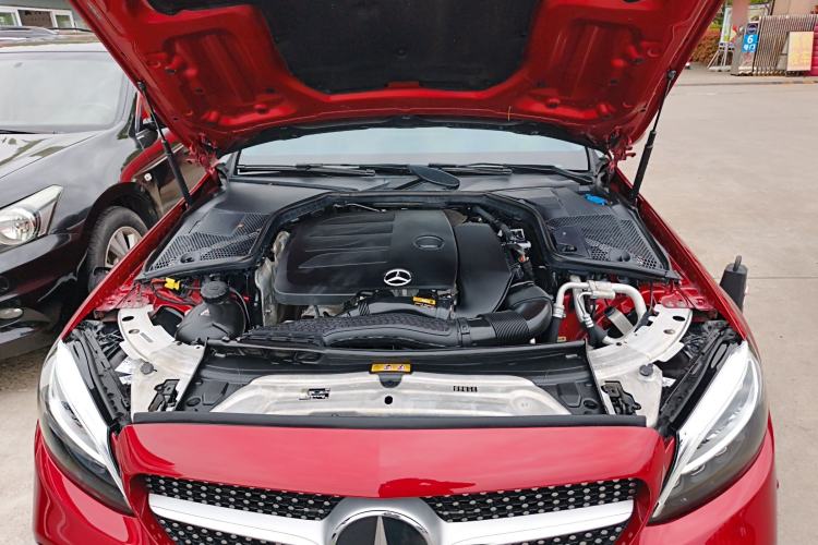 Used Mercedes-Benz C-Class 2021 C 200 L Fashion Edition Sport Version Engine Bay