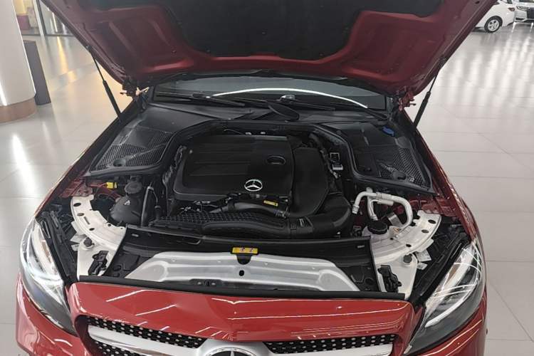 Used Mercedes-Benz C-Class 2021 C 260 Coupe Engine Bay