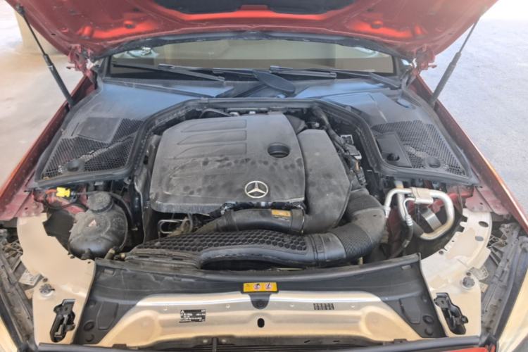 Used Mercedes-Benz C-Class 2021 C 200 L Fashion Edition Sport Version Engine Bay