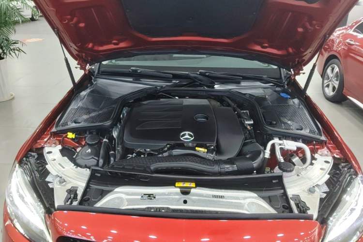 Used Mercedes-Benz C-Class 2021 C 260 L Sport Edition Star Collection Engine Bay