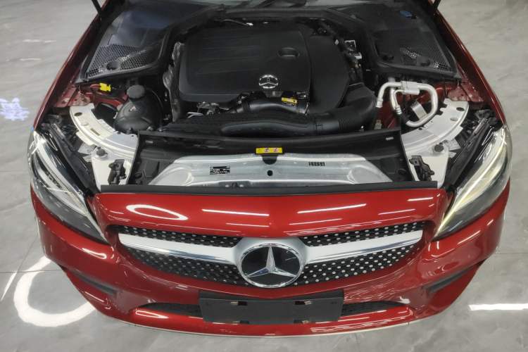 Used Mercedes-Benz C-Class 2021 C 200 L Fashion Edition Sport Version Engine Bay